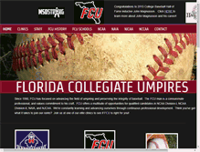 Tablet Screenshot of floridaumpires.com